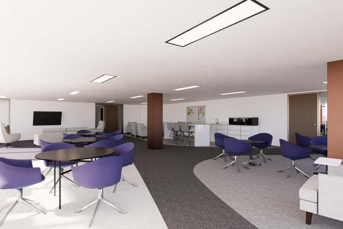 View of floor lounge